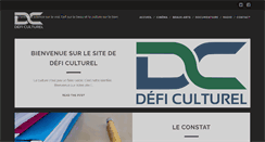 Desktop Screenshot of deficulturel.net